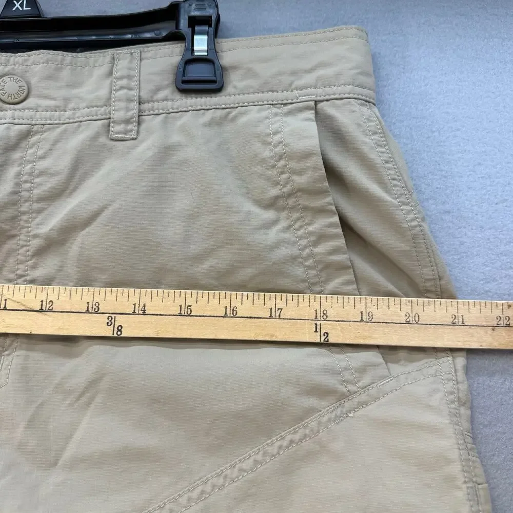 The North Face Shorts Men's 36 Khaki Hiking Shorts Outdoor Gear Gorpcore